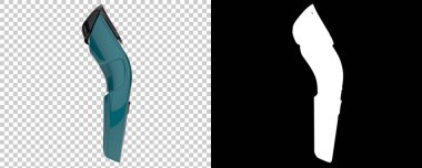 Beyaz arkaplanda ayrıştırılmış saç kesicisi