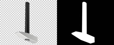 Düz stil simgesinde çekiç 