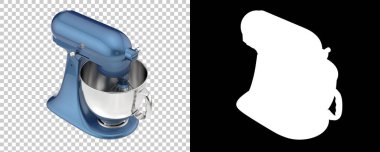 Mutfak yardımı beyaz arka planda izole edilmiş. 3d görüntüleme - illüstrasyon  