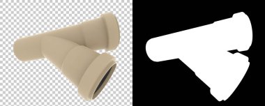 Arka planda izole edilmiş 3 boyutlu resimleme