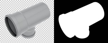 Arka planda izole edilmiş 3 boyutlu resimleme