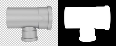 Arka planda izole edilmiş 3 boyutlu resimleme