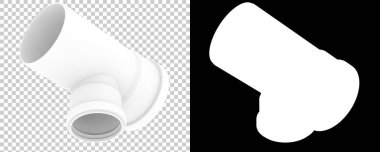 Arka planda izole edilmiş 3 boyutlu resimleme