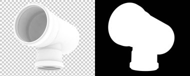 Arka planda izole edilmiş 3 boyutlu resimleme