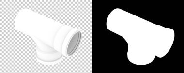 Arka planda izole edilmiş 3 boyutlu resimleme