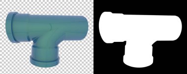 Arka planda izole edilmiş 3 boyutlu resimleme