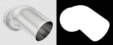 Arka planda izole edilmiş 3 boyutlu resimleme