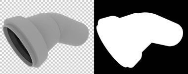 Arka planda izole edilmiş 3 boyutlu resimleme