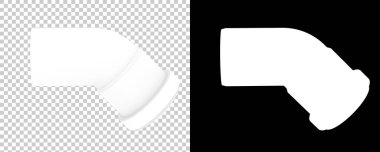 Arka planda izole edilmiş 3 boyutlu resimleme