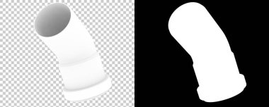 Arka planda izole edilmiş 3 boyutlu resimleme