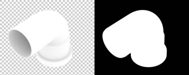 Arka planda izole edilmiş 3 boyutlu resimleme