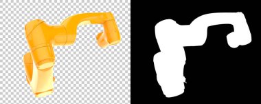 Robot kolların 3D çizimi 