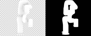 Robot kolların 3D çizimi 