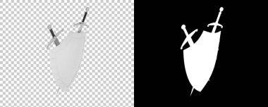 Kapalı kılıçlı kalkan