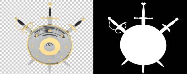 Kapalı kılıçlı kalkan