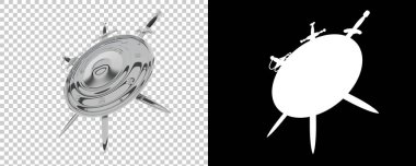 Kapalı kılıçlı kalkan