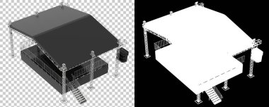 Sahnenin güzel illüstrasyonu