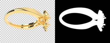 Dekoratif değerli mücevherlerin 3D çizimi