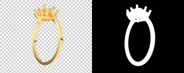 Dekoratif değerli mücevherlerin 3D çizimi