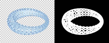 Dekoratif değerli mücevherlerin 3D çizimi