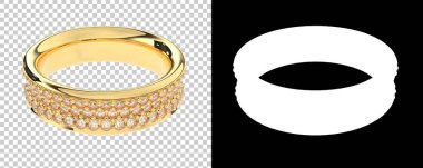 Dekoratif değerli mücevherlerin 3D çizimi