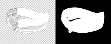 Dekoratif değerli mücevherlerin 3D çizimi