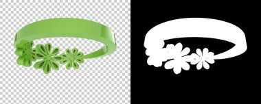 Dekoratif değerli mücevherlerin 3D çizimi