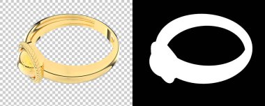 Dekoratif değerli mücevherlerin 3D çizimi