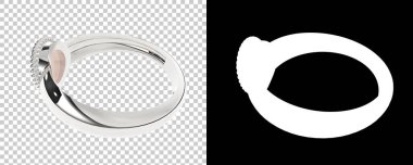 Dekoratif değerli mücevherlerin 3D çizimi