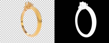 Dekoratif değerli mücevherlerin 3D çizimi