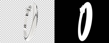 Dekoratif değerli mücevherlerin 3D çizimi