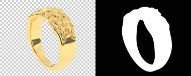 Dekoratif değerli mücevherlerin 3D çizimi