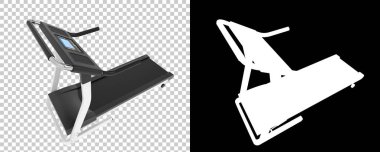 Beyaz arka planda spor aletleri. 3D görüntüleme. Görüntü