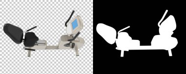 Manyetik motor arka planda izole edilmiş. 3d görüntüleme, illüstrasyon