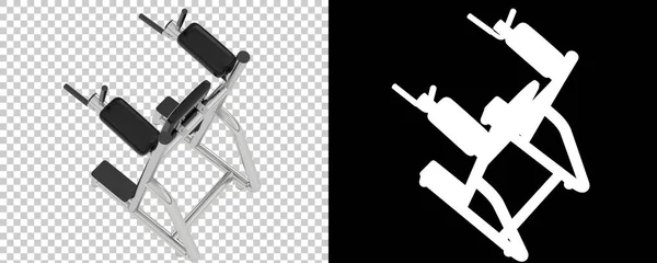 3D罗马式椅子 体操器材图解 — 图库照片