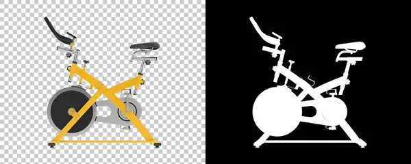 Magnetisches Fahrrad Isoliert Auf Dem Hintergrund Darstellung Illustration — Stockfoto