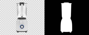 Arka planda maske ile karıştırıcı izole. 3d görüntüleme - illüstrasyon