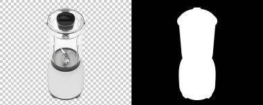 Arka planda maske ile karıştırıcı izole. 3d görüntüleme - illüstrasyon