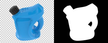 Juice sürahi arka planda izole edildi. 3d görüntüleme - illüstrasyon