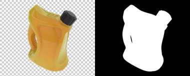 Juice sürahi arka planda izole edildi. 3d görüntüleme - illüstrasyon