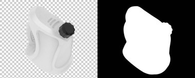 Juice sürahi arka planda izole edildi. 3d görüntüleme - illüstrasyon