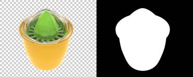 Cam kavanozun 3d renginde çizimi