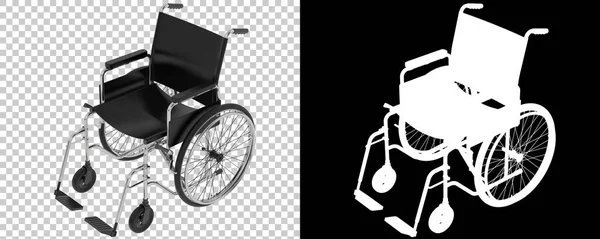 轮椅图标3D示例 — 图库照片