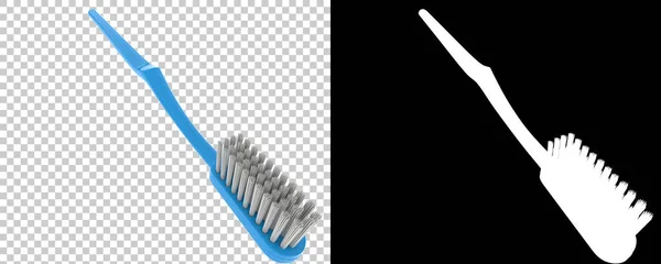 Zahnbürste Isoliert Auf Dem Hintergrund Darstellung Illustration — Stockfoto