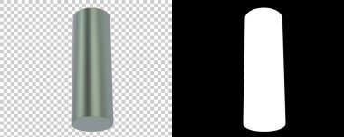 Vazo arka planda izole edilmiş. 3d görüntüleme - illüstrasyon