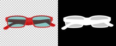 modern gözlükler yakın.