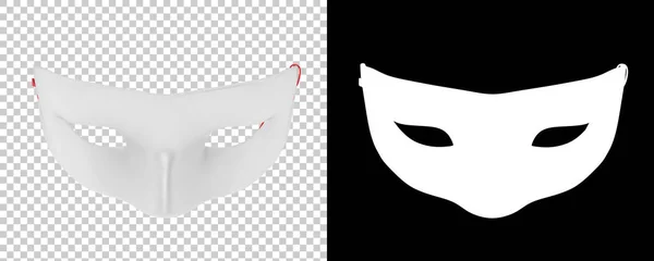 realistic 3d render of party mask