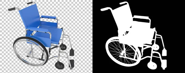 轮椅图标3D示例 — 图库照片