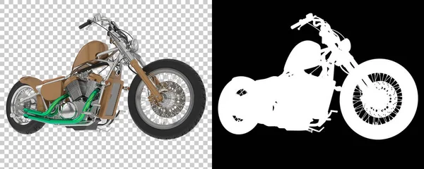 Renderowania Nowoczesnego Motocykla Ilustracja — Zdjęcie stockowe