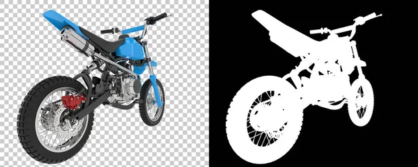 Motocross Fahrrad Rendering Illustration — Stockfoto
